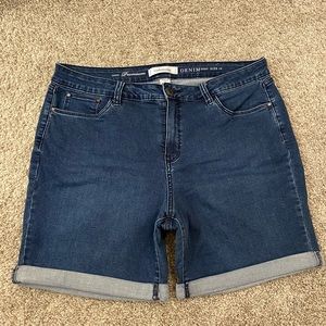 Denim shorts